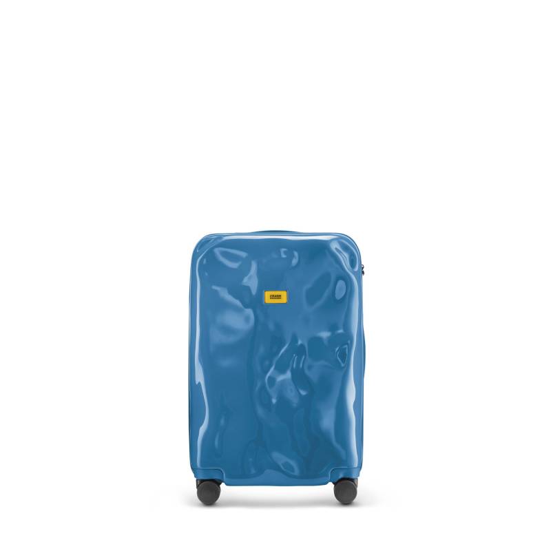 crash baggage - Crash Baggage Icon Tone on Tone Trolley M (68 cm) - Petrol Blue Koffer24 von crash baggage