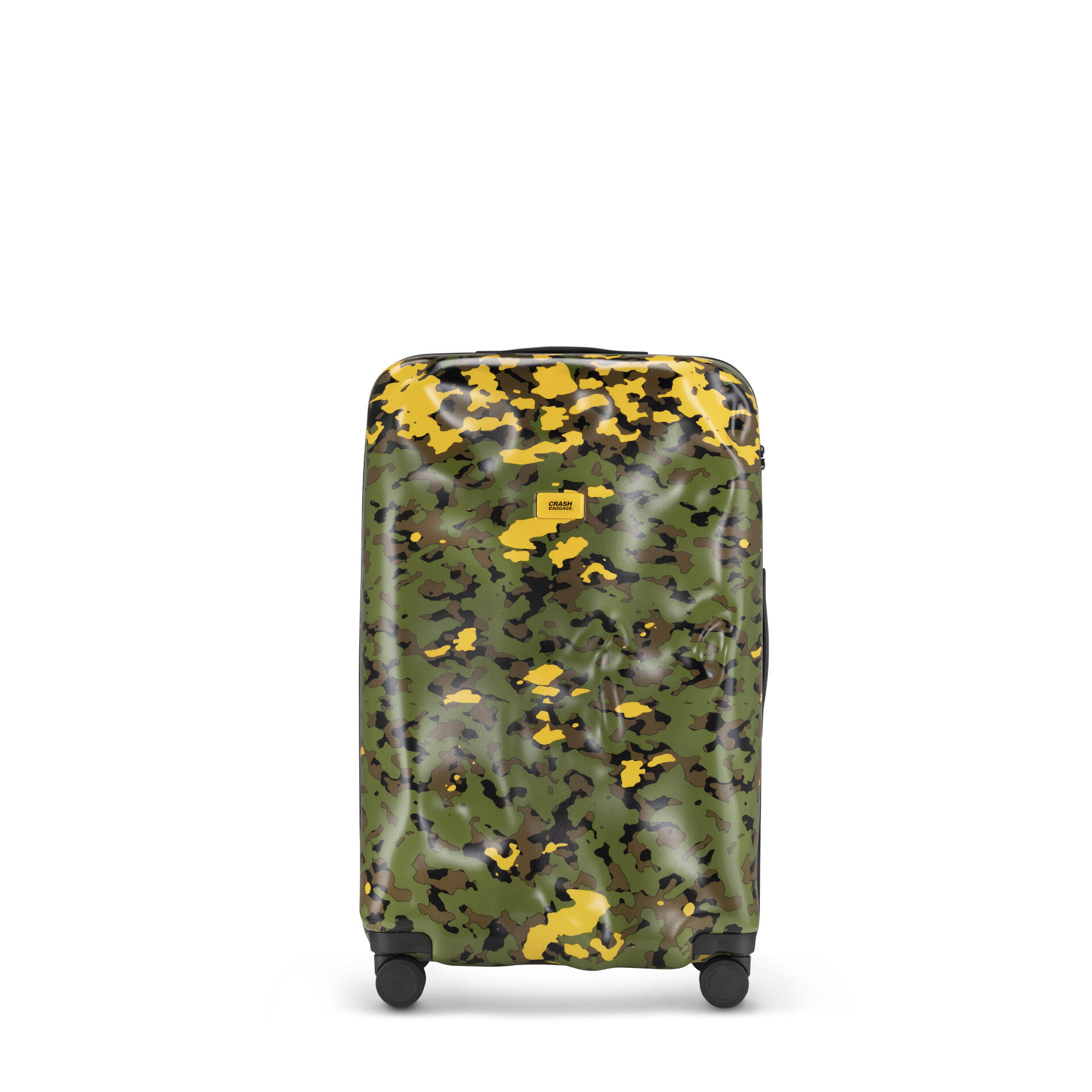 crash baggage - Crash Baggage Icon Trolley L (79 cm) - Green Camo Koffer24 von crash baggage