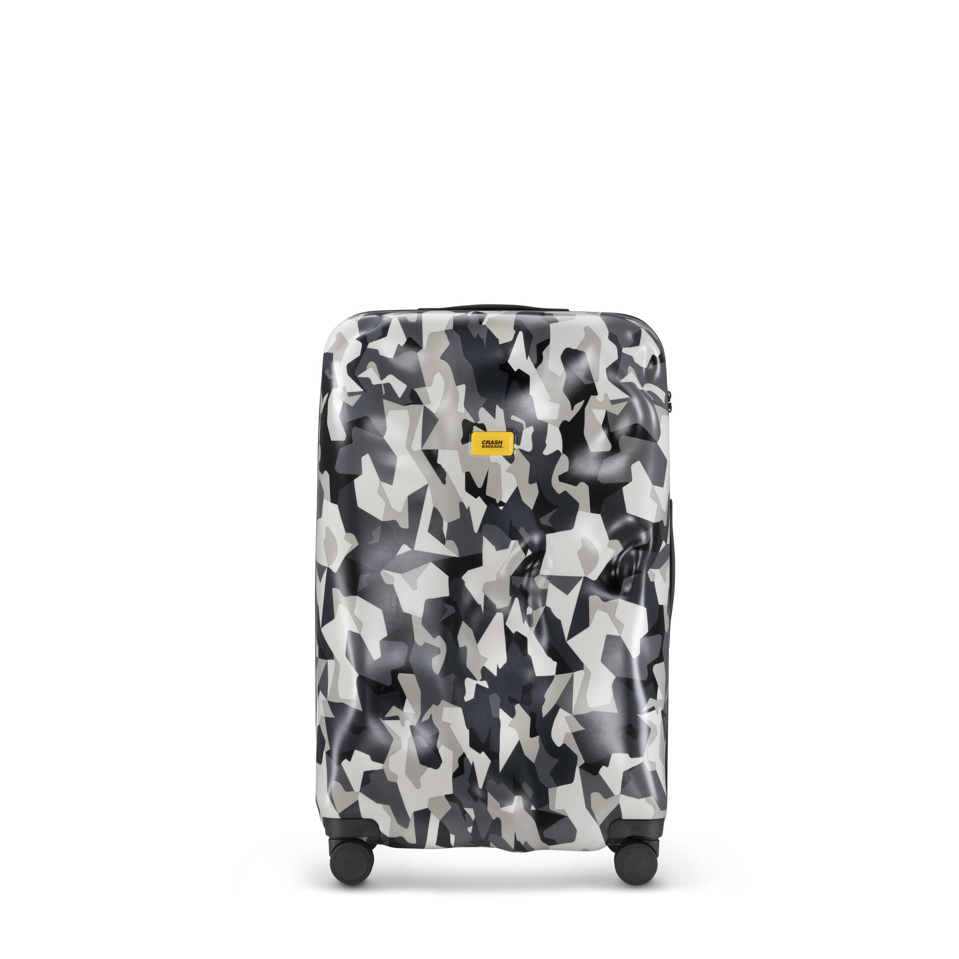 crash baggage - Crash Baggage Icon Trolley L (79 cm) - Grey Camo Koffer24 von crash baggage