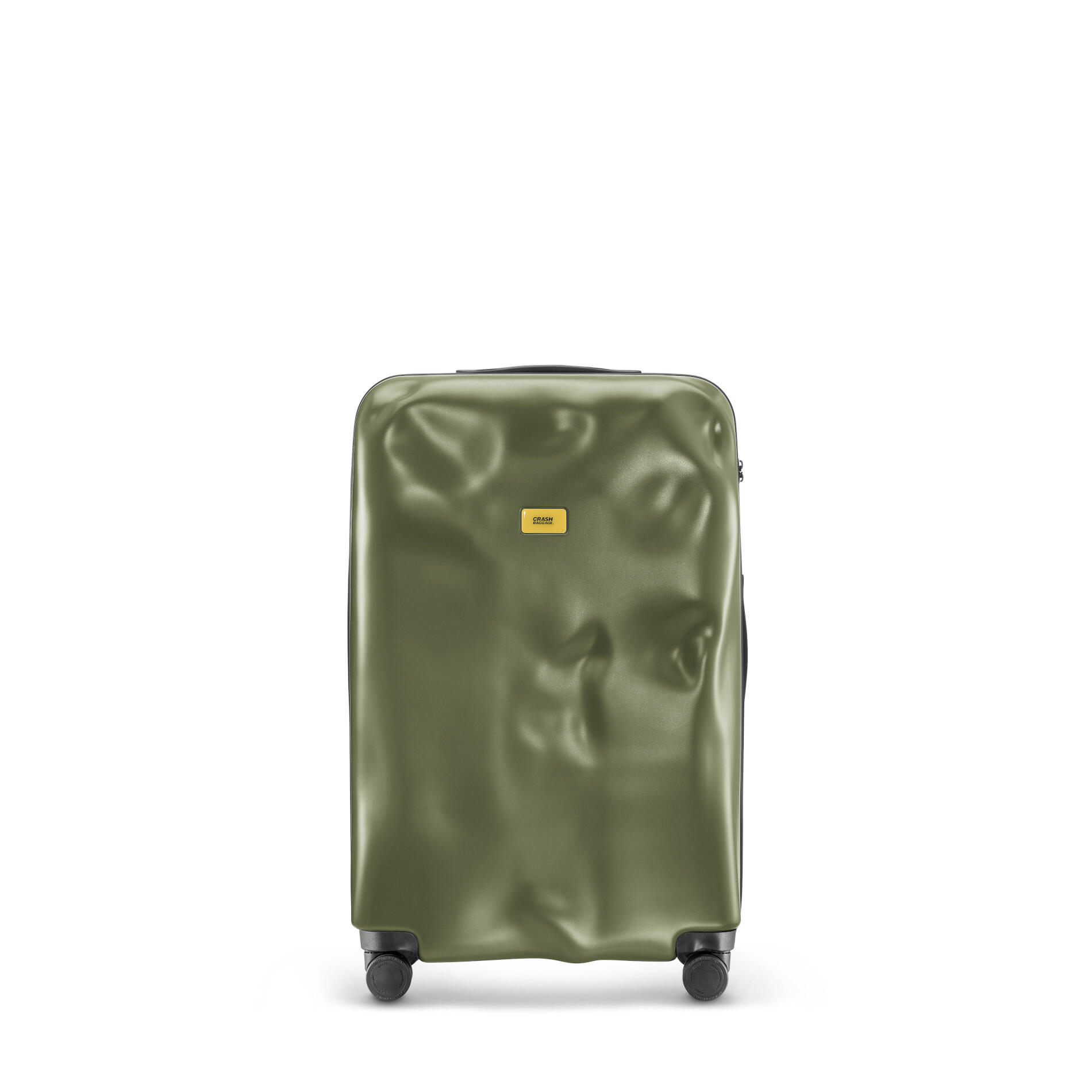 crash baggage - Crash Baggage Icon Trolley L (79 cm) - Olive Koffer24 von crash baggage