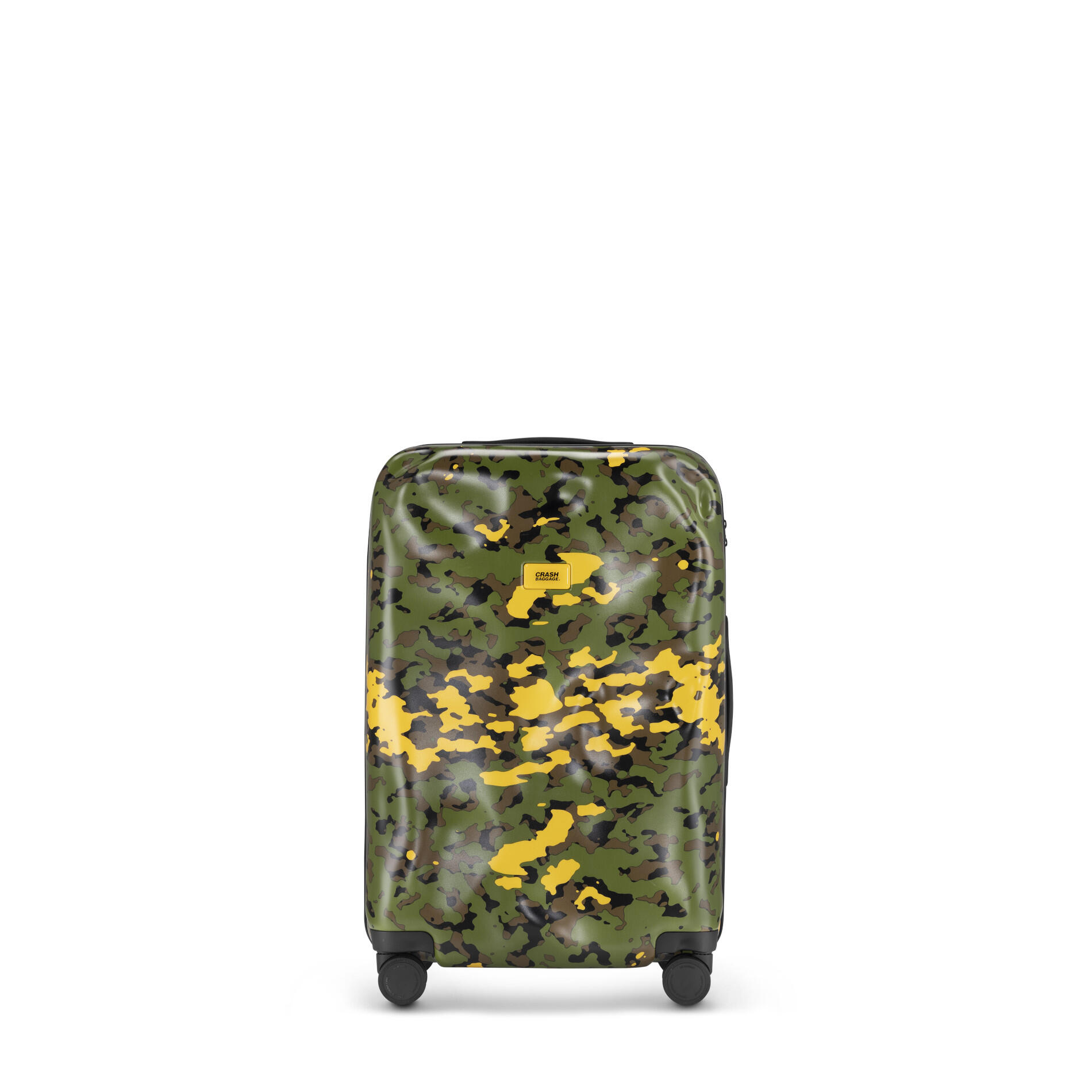 crash baggage - Crash Baggage Icon Trolley M (68 cm) - Green Camo Koffer24 von crash baggage