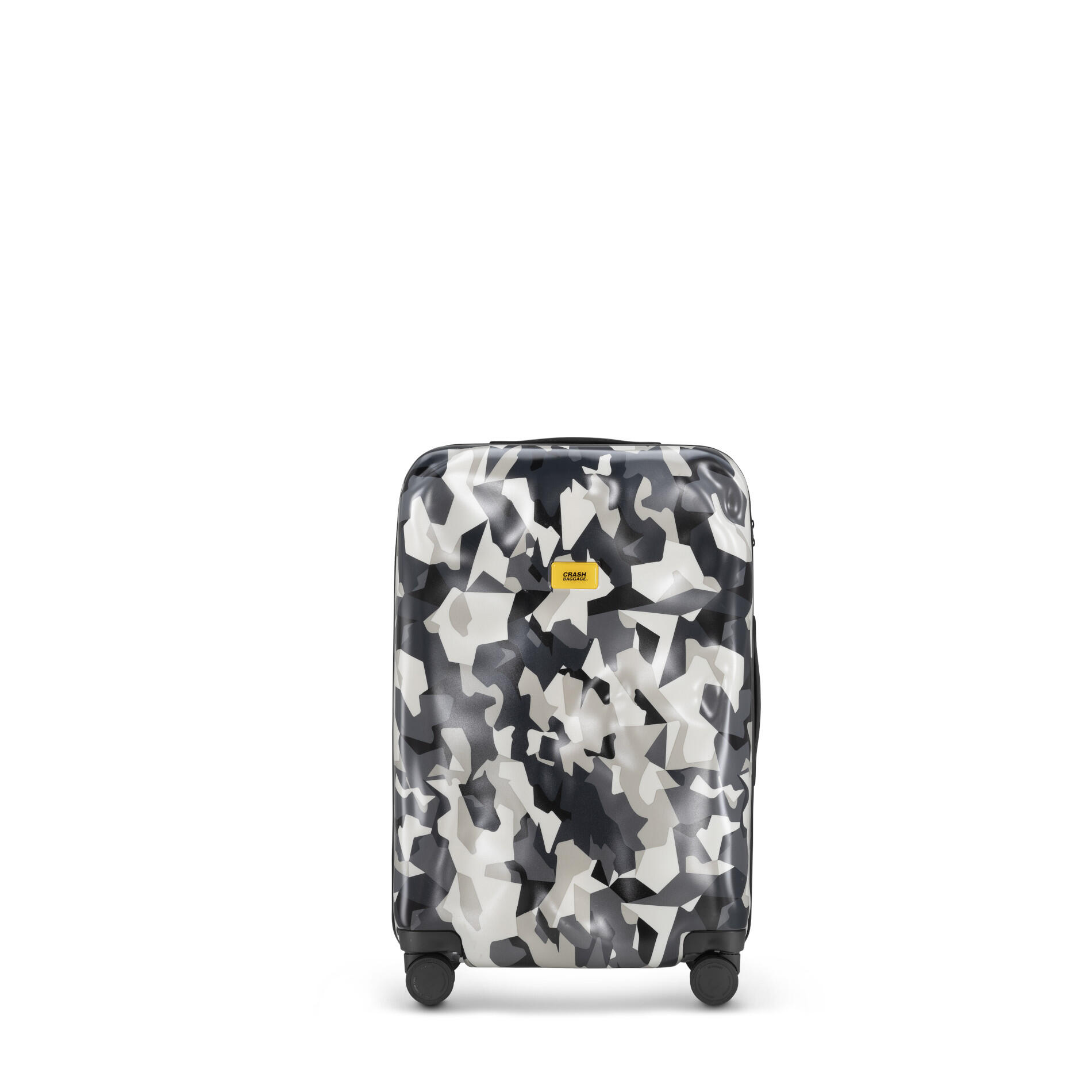crash baggage - Crash Baggage Icon Trolley M (68 cm) - Grey Camo Koffer24 von crash baggage