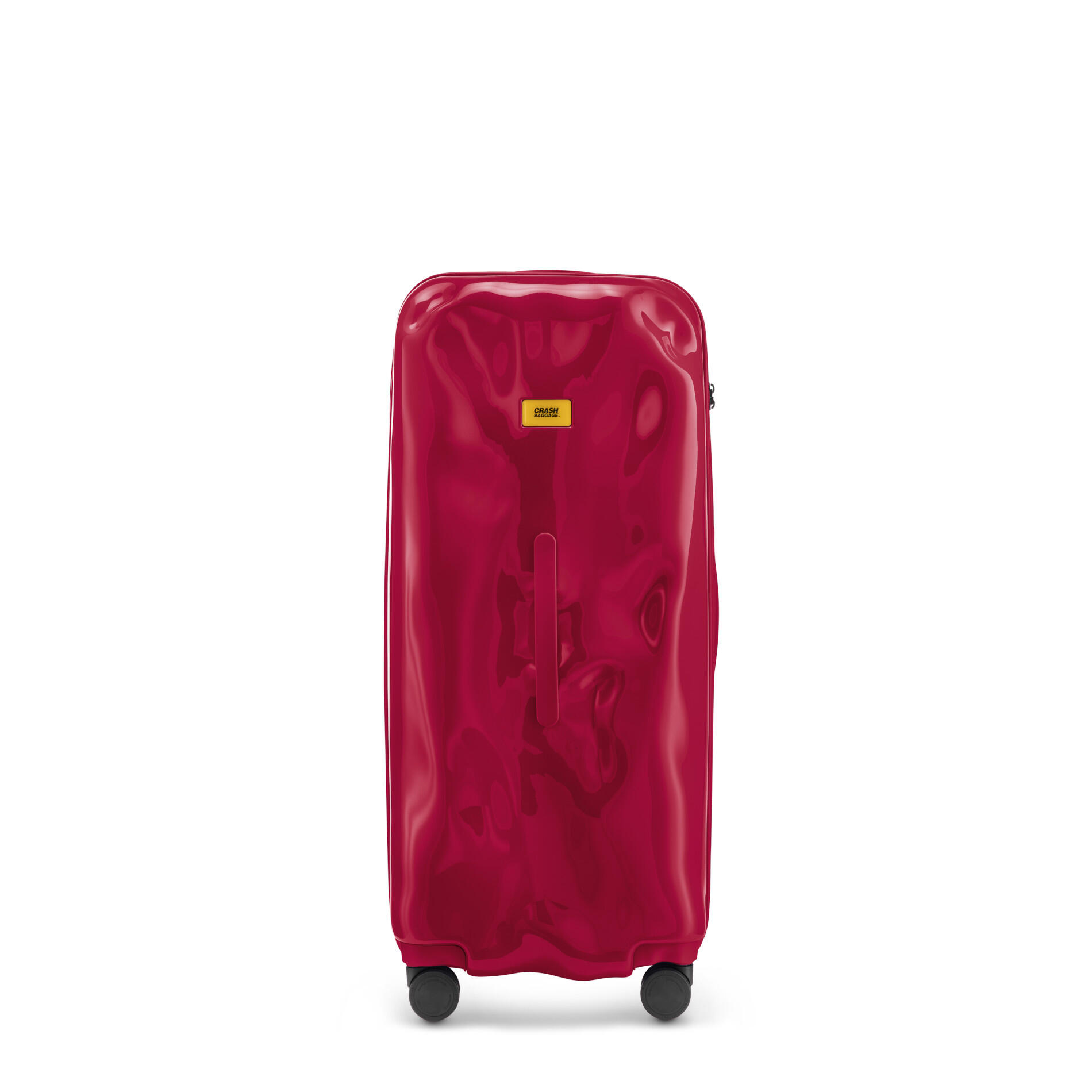 crash baggage - Crash Baggage Icon Trunk Trolley L (82 cm) - Ruby Red Koffer24 von crash baggage