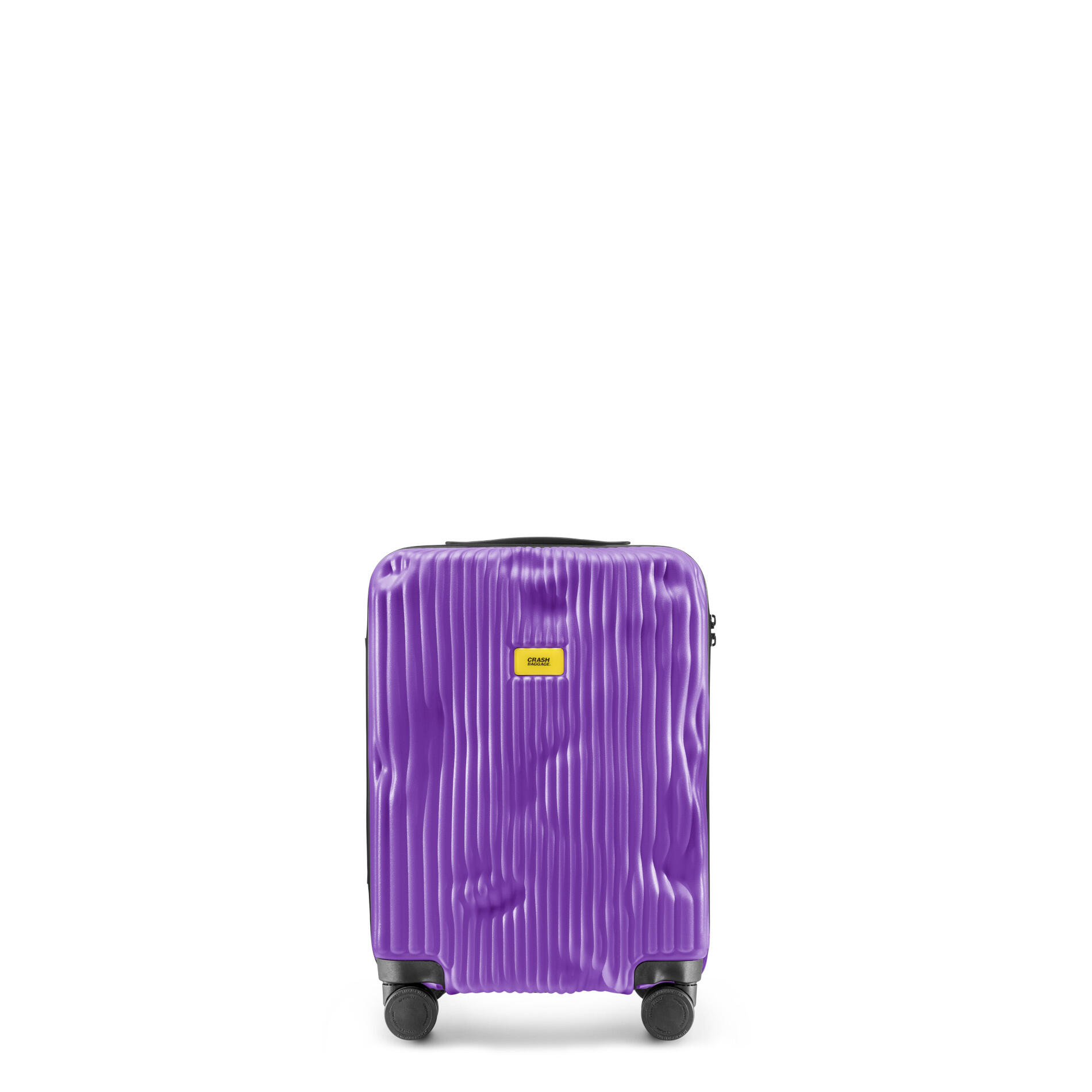 crash baggage - Crash Baggage Stripe Kabinengepäck S (55 cm) - Grape Violet Koffer24 von crash baggage