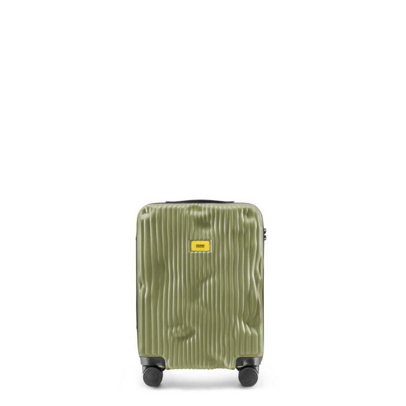 crash baggage - Crash Baggage Stripe Kabinengepäck S (55 cm) - Olive Koffer24 von crash baggage