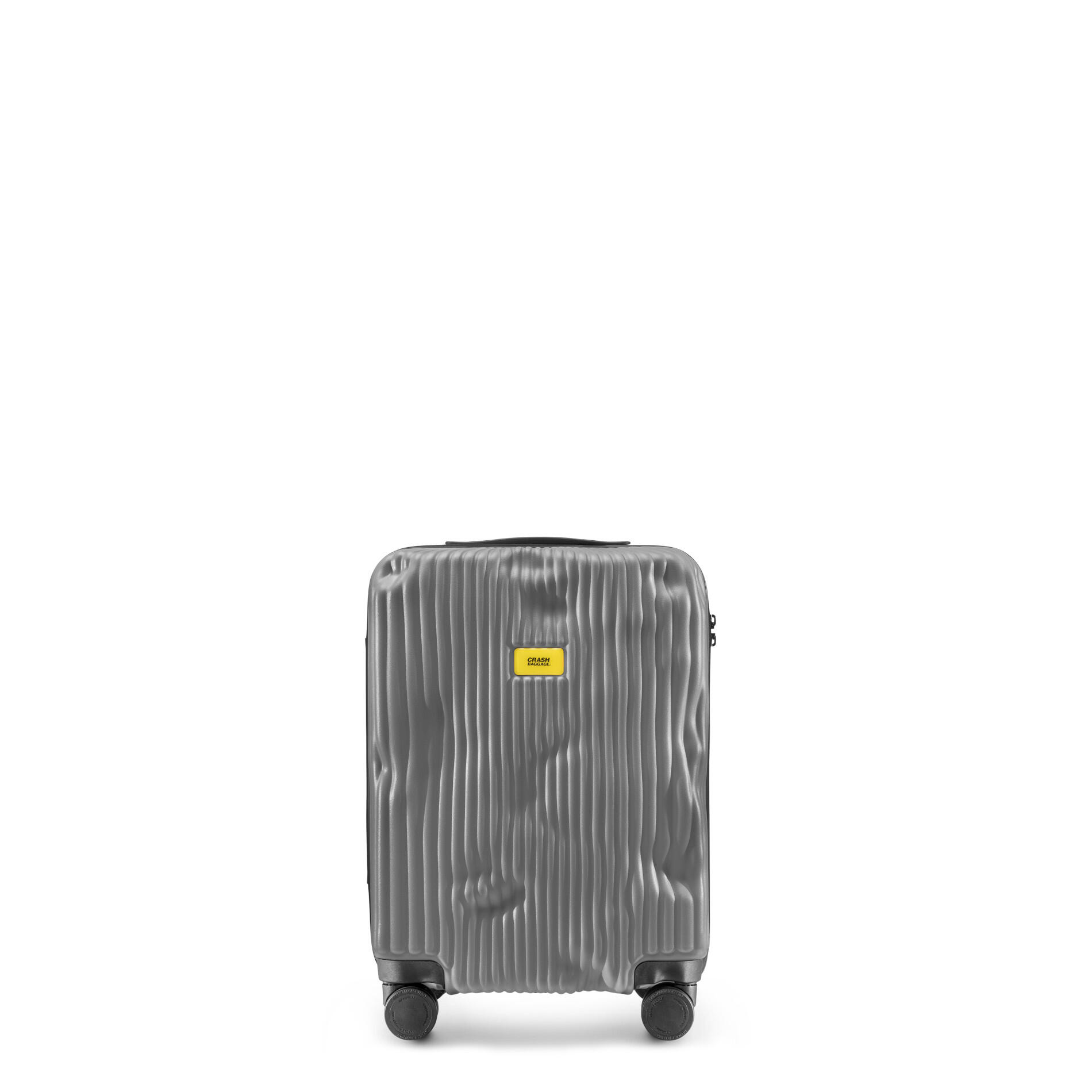 crash baggage - Crash Baggage Stripe Kabinengepäck S (55 cm) - Smoke Grey Koffer24 von crash baggage
