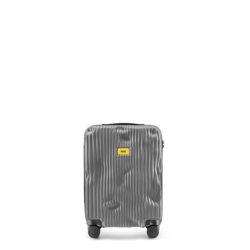 crash baggage - Crash Baggage Stripe Kabinengepäck S (55 cm) - Smoke Grey Koffer24 von crash baggage