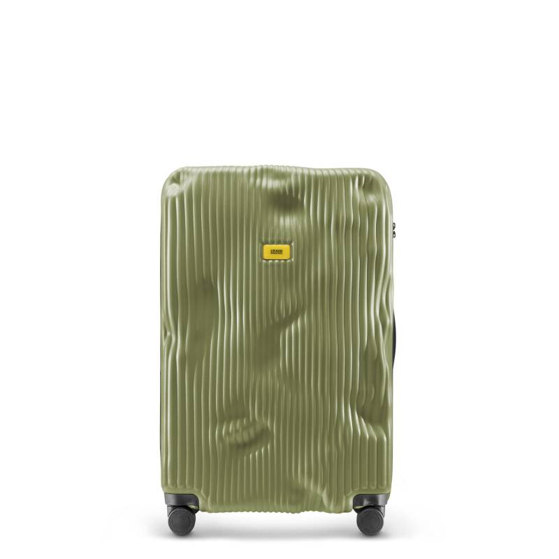 crash baggage - Crash Baggage Stripe Trolley L (79 cm) - Olive Koffer24 von crash baggage