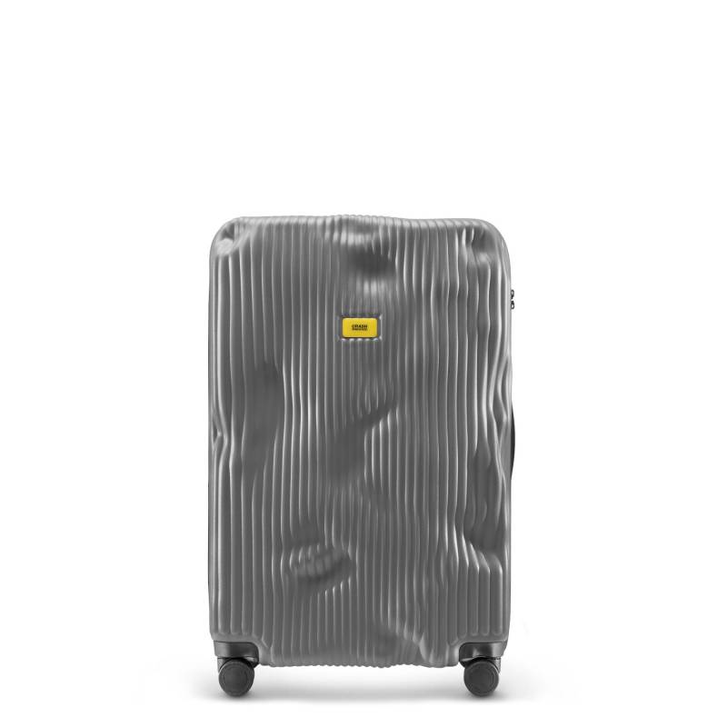 crash baggage - Crash Baggage Stripe Trolley L (79 cm) - Smoke Grey Koffer24 von crash baggage