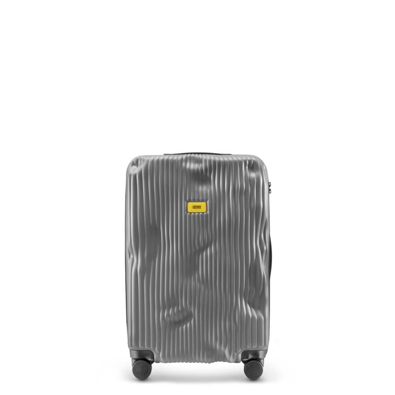 crash baggage - Crash Baggage Stripe Trolley M (68 cm) - Smoke Grey Koffer24 von crash baggage