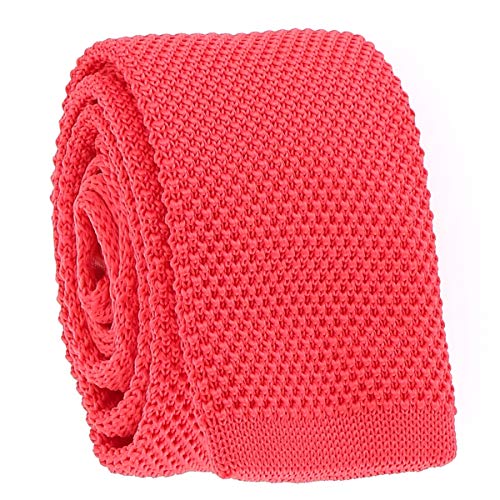 cravateSlim Strickkrawatte Koralle von cravateSlim