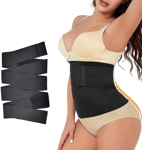 crazy bean Damen Waist Trainer Verstellbarer Korsett Bauch Wickelgürtel Unsichtbarer Wickelgürtel Taillenformer Abnehmen von crazy bean