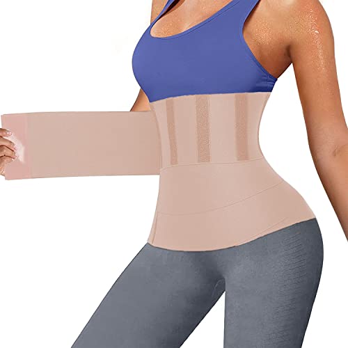 crazy bean Damen Waist Trainer Verstellbarer Korsett Bauch Wickelgürtel Unsichtbarer Wickelgürtel Taillenformer Abnehmen von crazy bean