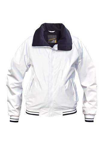 crazy4sailing Damen Snug Regenjacke Anholt Segeljacke wasserdicht, Farbe:Navy/White, Größe:M von crazy4sailing