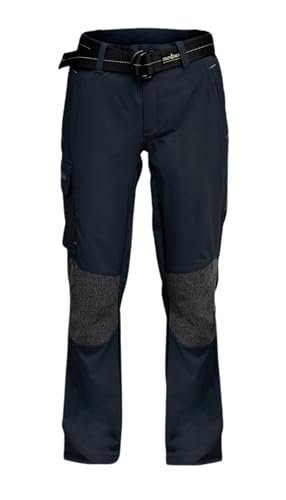 crazy4sailing Unisex Deckhose Segelhose Trousers lang Ölzeug inklusive Gürtel, Farbe:grau, Größe:XL von crazy4sailing