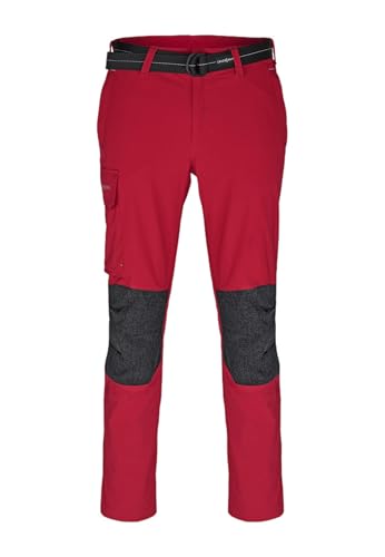 crazy4sailing Unisex Deckhose Segelhose Trousers lang Ölzeug inklusive Gürtel, Farbe:rot, Größe:M von crazy4sailing