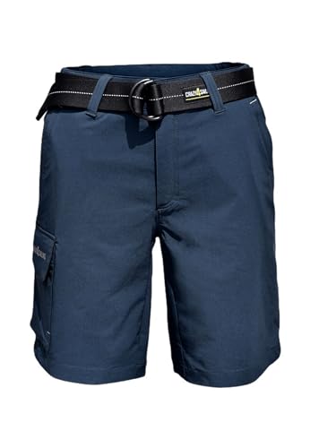 crazy4sailing Unisex Deckshorts Segelhose Shorts kurz wasserabweisend, Farbe:blau, Größe:L von crazy4sailing