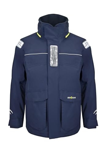 crazy4sailing Unisex Segeljacke Bergen II Funktionsjacke Offshore, Farbe:Navy, Größe:XL von crazy4sailing