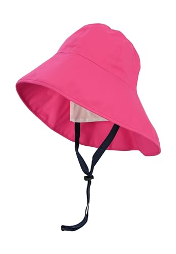 crazy4sailing Unisex Südwester Storm atmungsaktiv Regenhut Krempe wasserdicht, Farbe:pink, Größe:S von crazy4sailing