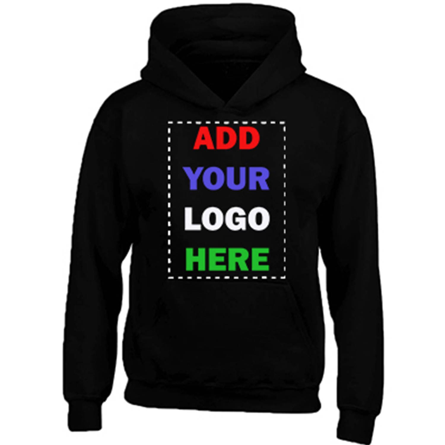 Personalisierter Unisex Hoodie Fügen Sie Ihren Text Oder Ihr Logo Hinzu von crazydaisyworld