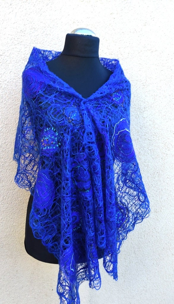 Blaues Lacetuch Lace Cover Up Hochzeit Cover Abendstola Stola Boho Schal Brautjungfern Hellblau Spitze Blaues Lacetuch Lace Cover Up Hochzeit Cover Abendstola Stola Boho Schal Brautjungfern Hellblau Spitze von crazywoolLT