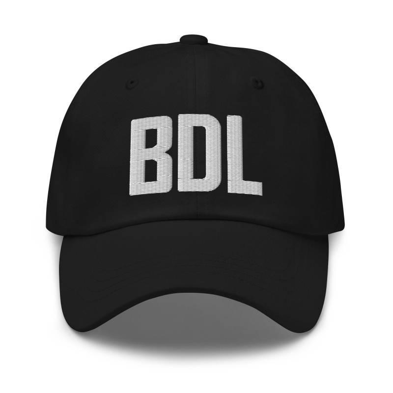 Bdl Airport Code Hat Bestickte Mütze Dad New England Windsor Locks Birmingham Springfield Massachusetts Baseball Cap von crePYT
