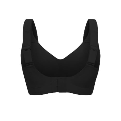 creamy fabrics Comfort Minimizer BH – Damen BH ohne Bügel – Bequemer Leichter bügelloser Push-Up BH – Nahtloser Soft-BH mit herausnehmbaren Cups – Entlastet Schulter & Rücken – Normale & Große Größen von creamy fabrics