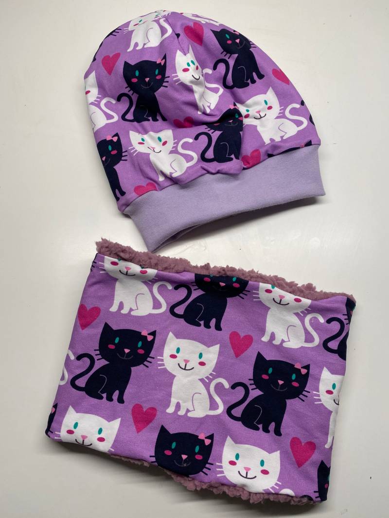 Beanie Und Loop Katzen Ab Ku 41 Bis 57 von createdbyPfeffi
