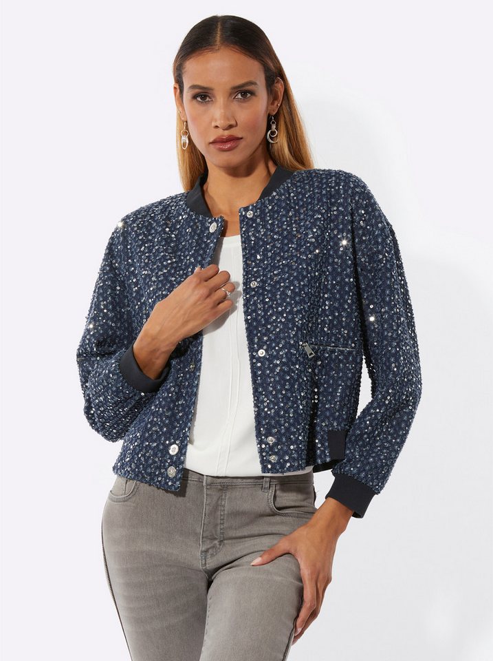 creation L Blusenblazer Blouson von creation L