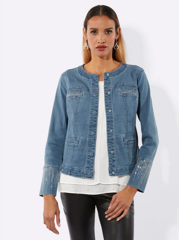 creation L Blusenblazer Jeansblazer creation L Blusenblazer Jeansblazer von creation L