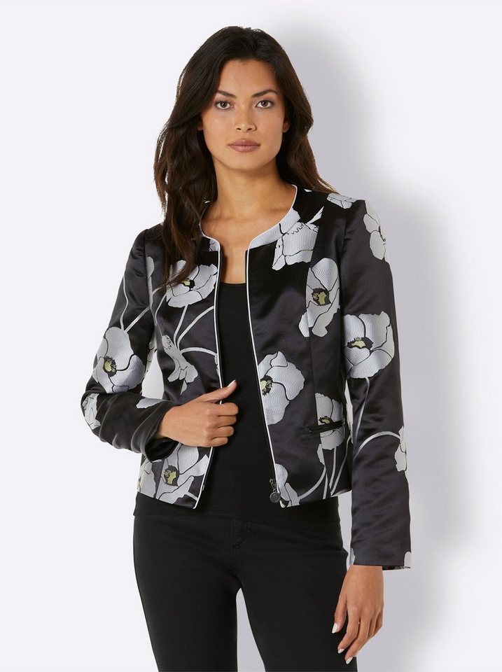 creation L Blusenblazer Jacquardblazer . von creation L