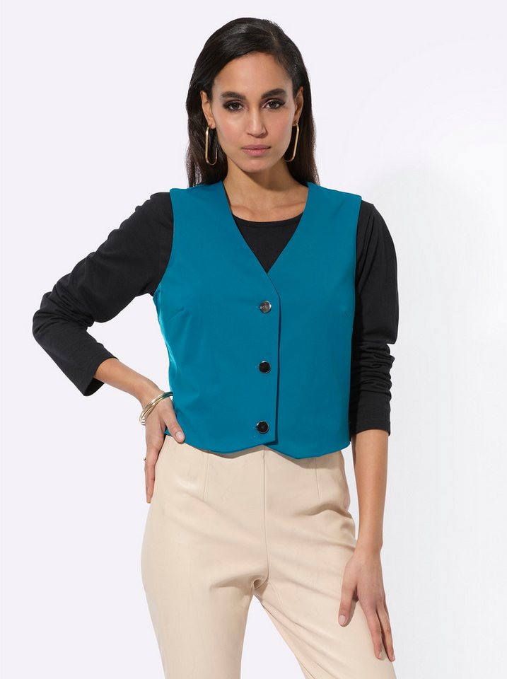 creation L Jerseyweste Anzugweste . von creation L