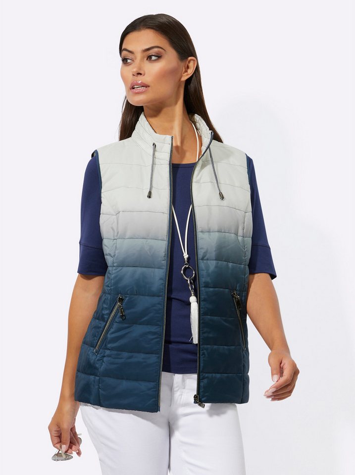 creation L Jerseyweste Steppweste . von creation L