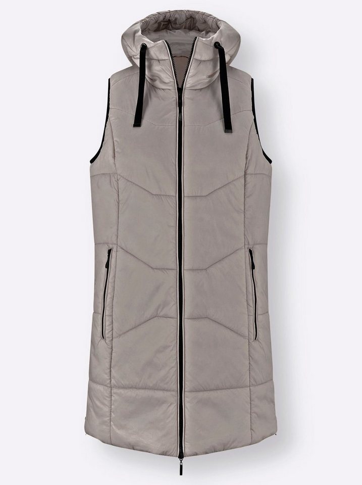 creation L Jerseyweste Steppweste . von creation L