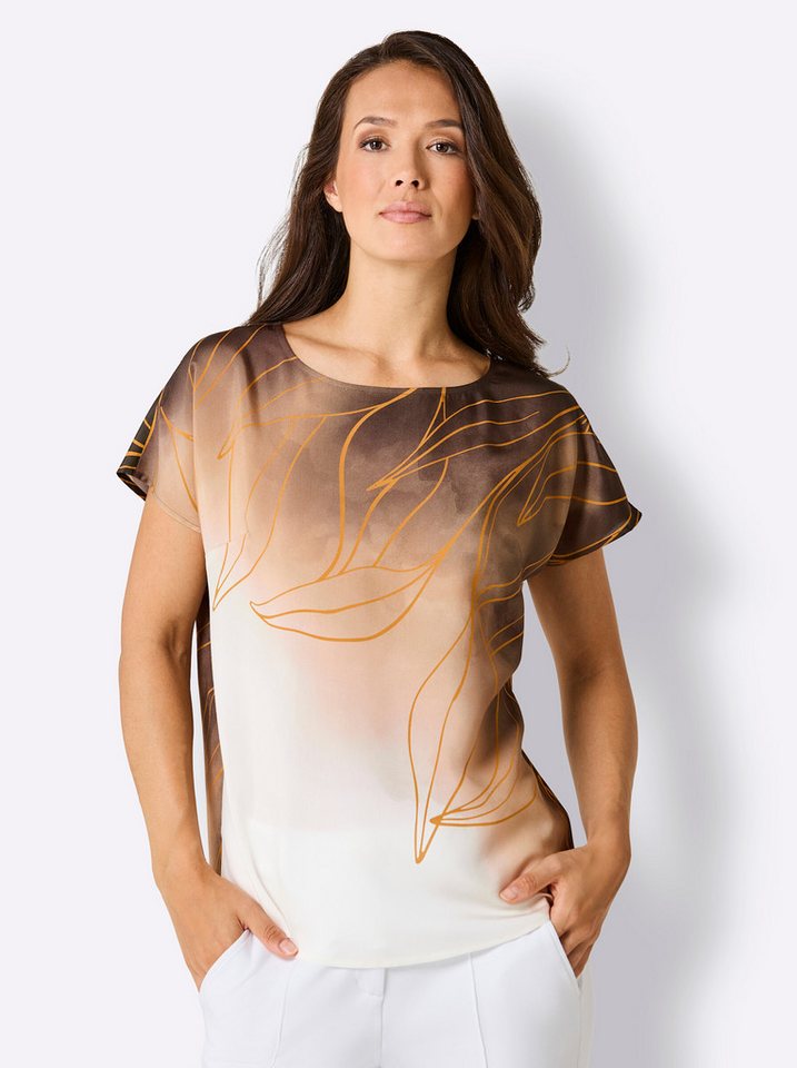 creation L Klassische Bluse Druckbluse von creation L