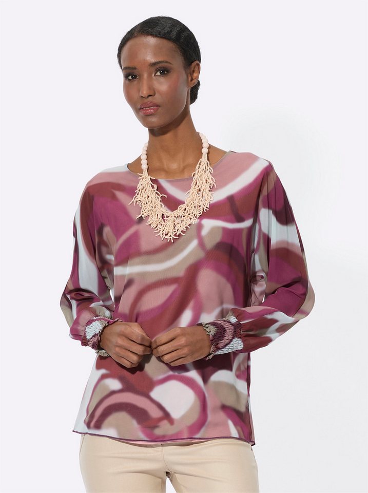 creation L Klassische Bluse Georgettebluse . von creation L