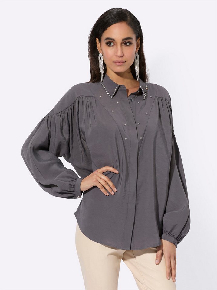 creation L Klassische Bluse Hemdbluse von creation L