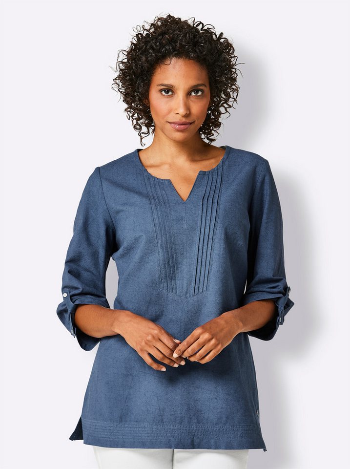 creation L Klassische Bluse Leinenbluse von creation L
