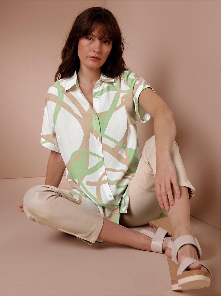 creation L Klassische Bluse Longbluse . von creation L