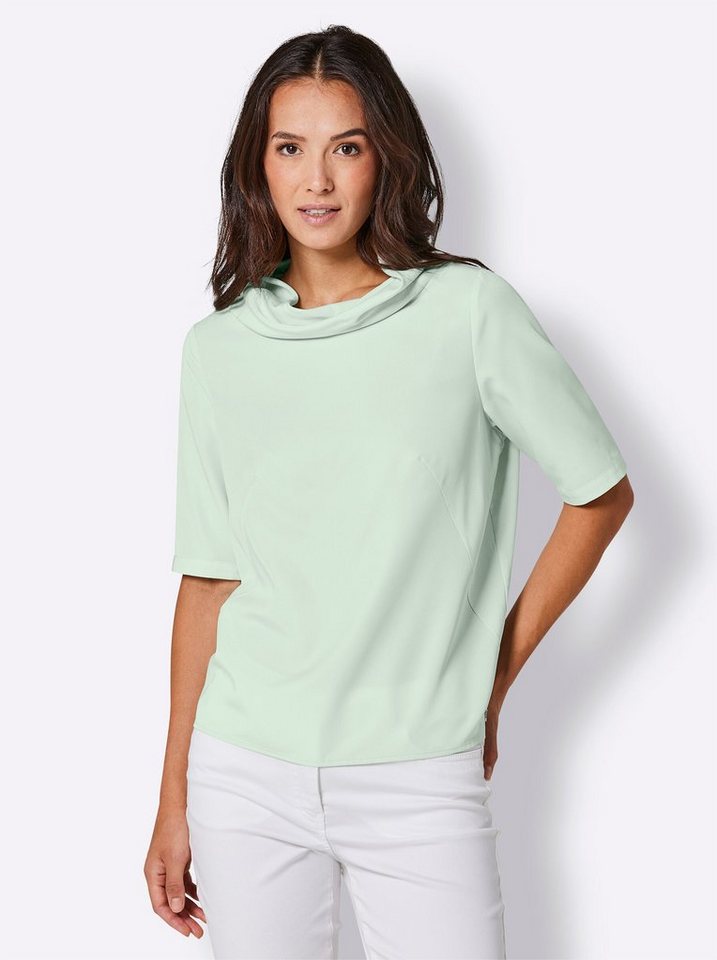creation L Klassische Bluse Kurzarmbluse von creation L