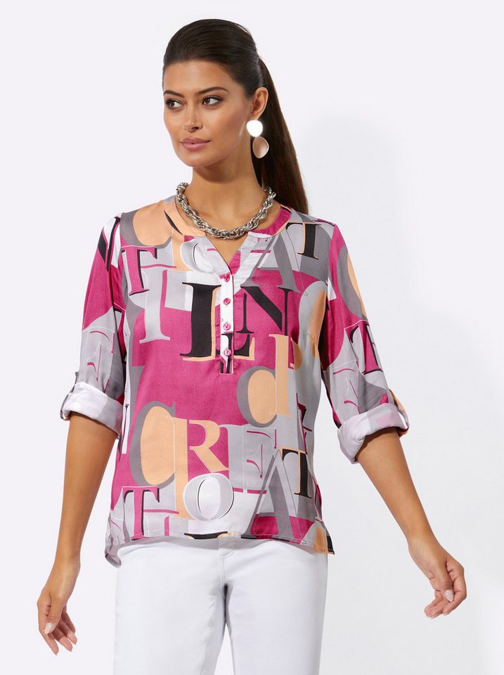 creation L Klassische Bluse Schlupfbluse creation L Klassische Bluse Schlupfbluse von creation L