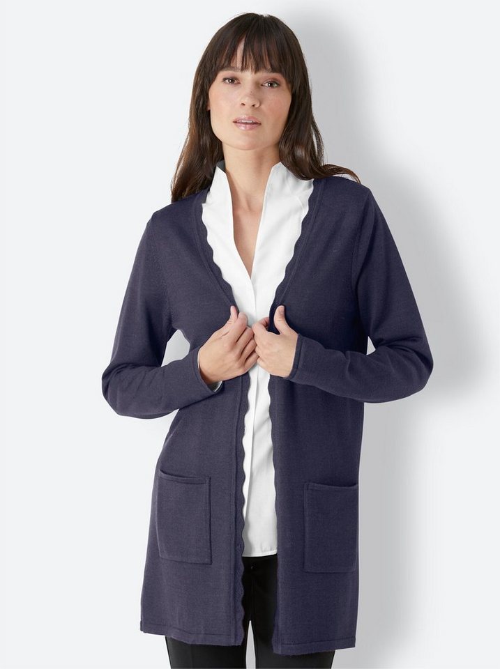 creation L Strickjacke Merino-Seiden-Strickjacke creation L Strickjacke Merino-Seiden-Strickjacke von creation L