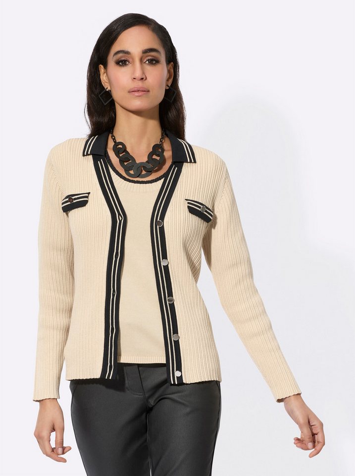 creation L Strickjacke Twin-Set von creation L