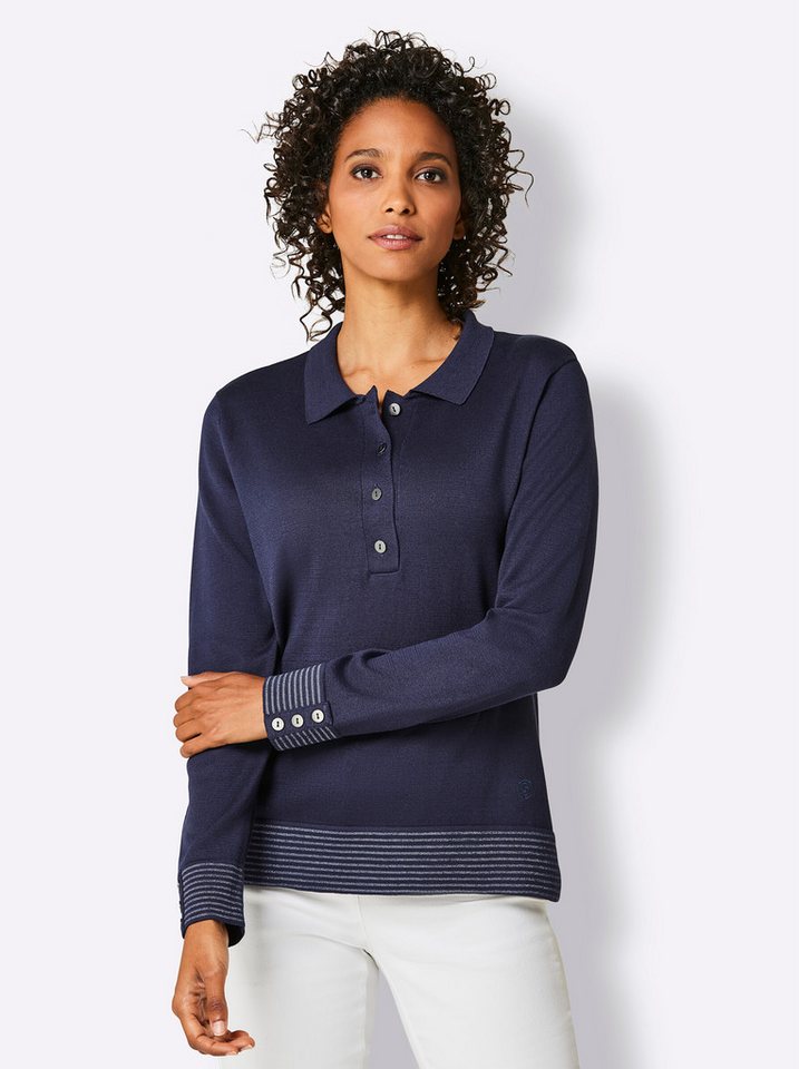 creation L Strickpullover Polopullover von creation L
