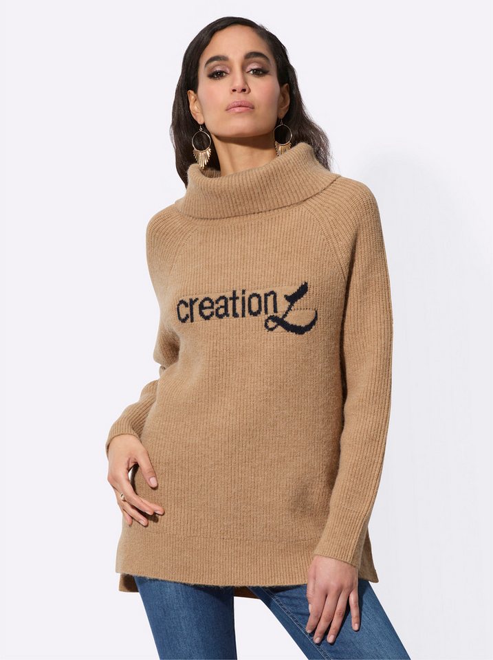 creation L Strickpullover Rollkragenpullover . von creation L