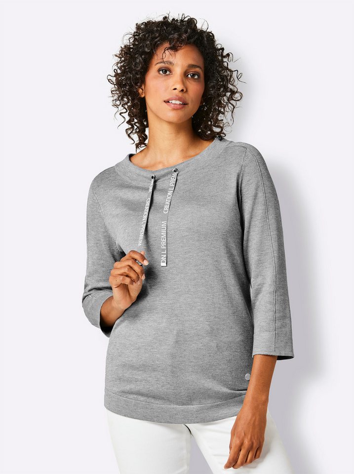 creation L Strickpullover Rundhalspullover von creation L