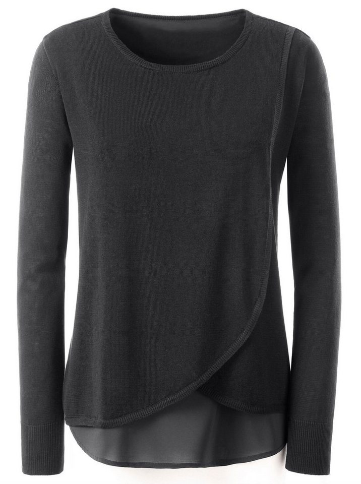 creation L Strickpullover Rundhalspullover von creation L