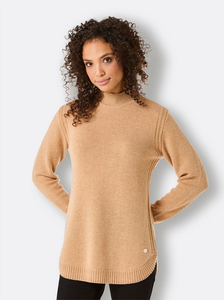 creation L Strickpullover Stehkragenpullover . von creation L