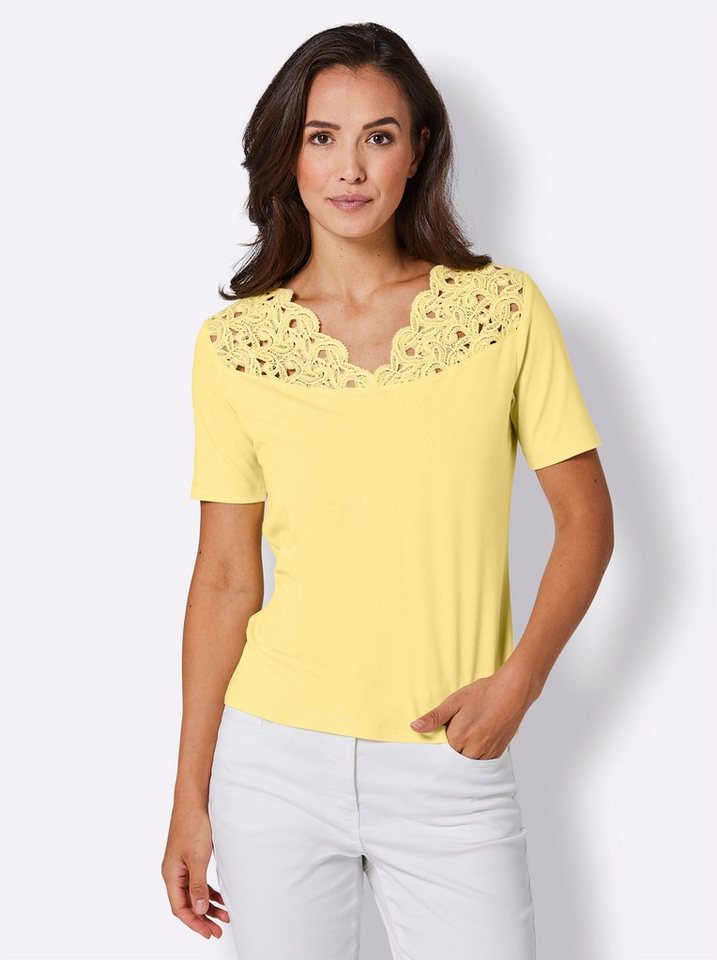 creation L T-Shirt Spitzenshirt . von creation L