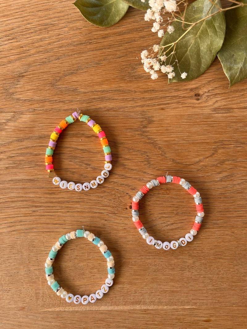 I Mog Di Armband - Handgemachtes Perlenarmband Einzelstück Fürs Oktoberfest Geschenk Mit Herz von creationslkv